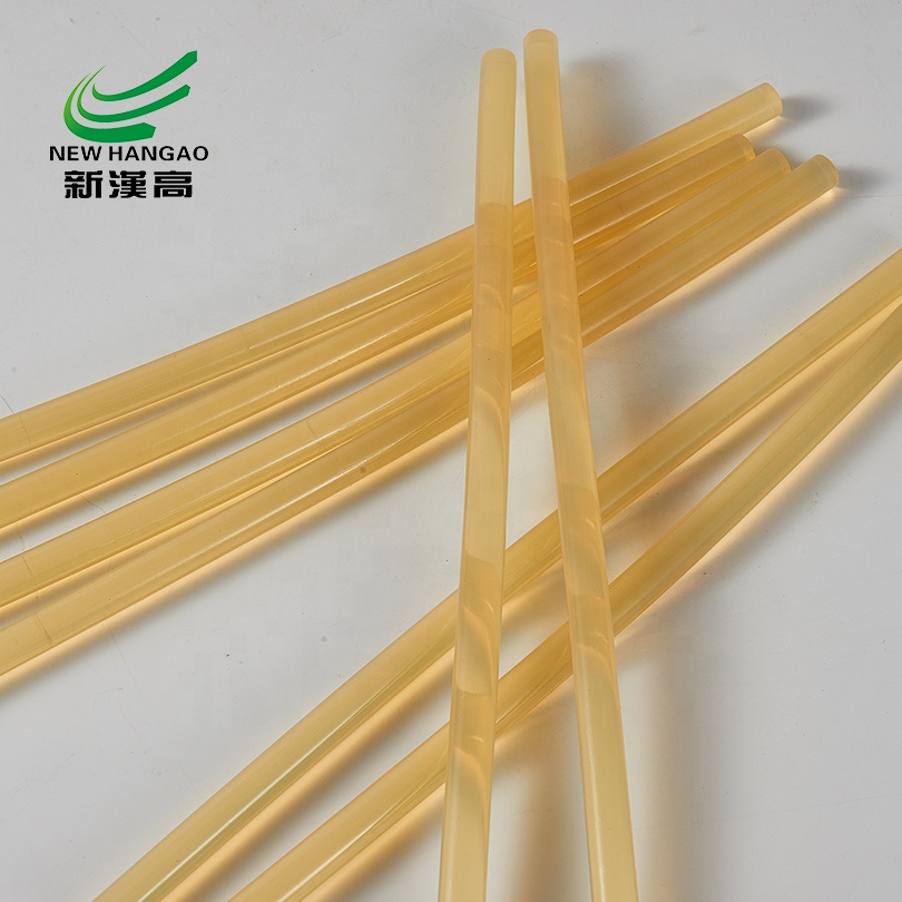 Yellowish hot melt adhesive stick for ceramic binding glue