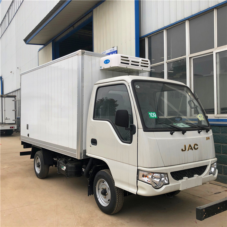 Хорошая цена маленький размер JAC охлаждения Фургон Грузовик с китайский бренд холодильной установки