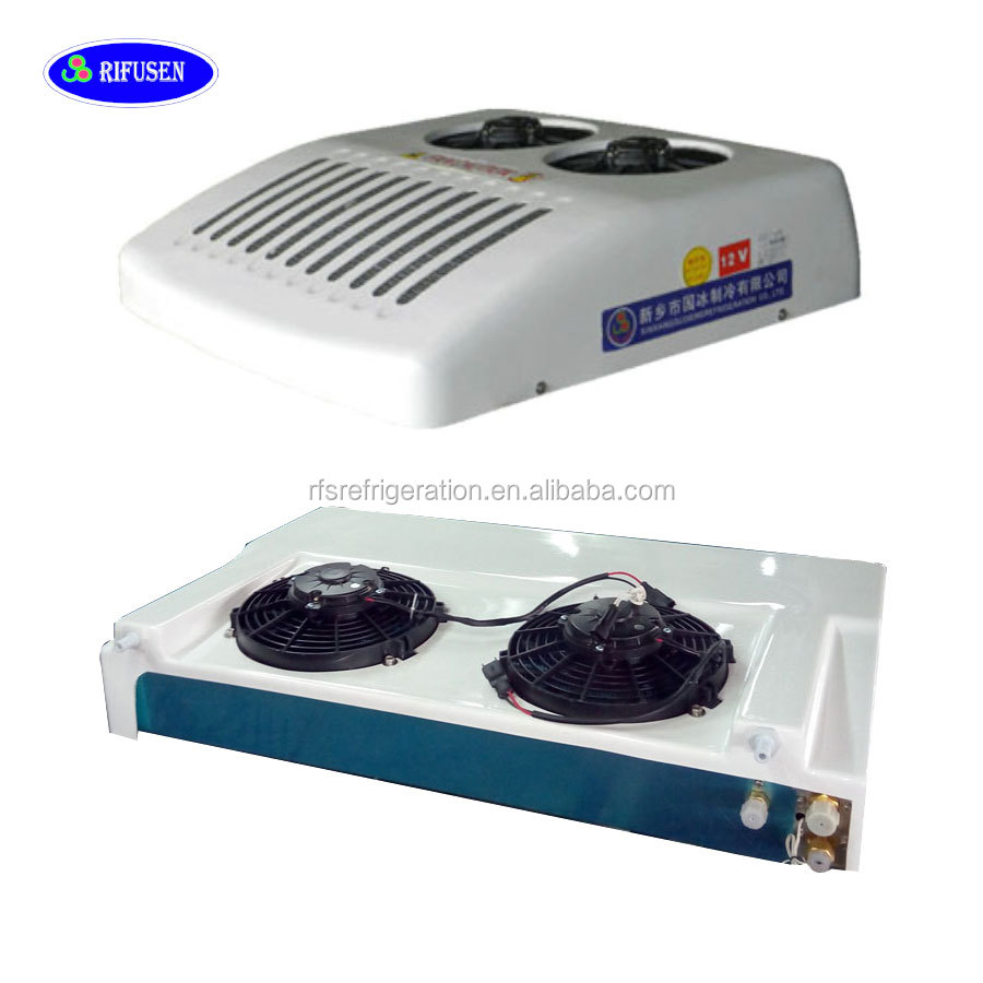 Model:R380T, large refrigerating capacity 12 volt van refrigeration unit for refrigerated van