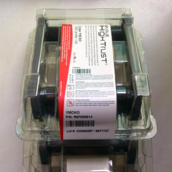 Лента YMCKO R5F008S14 для принтера Evolis Primacy
