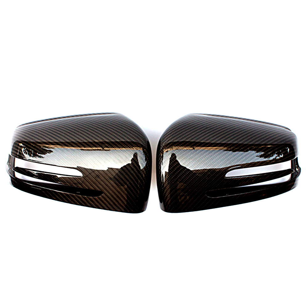 For mercedes carbon mirror cover replacement W176 W117 W212 W218 W207 X156 w204 mirror cover