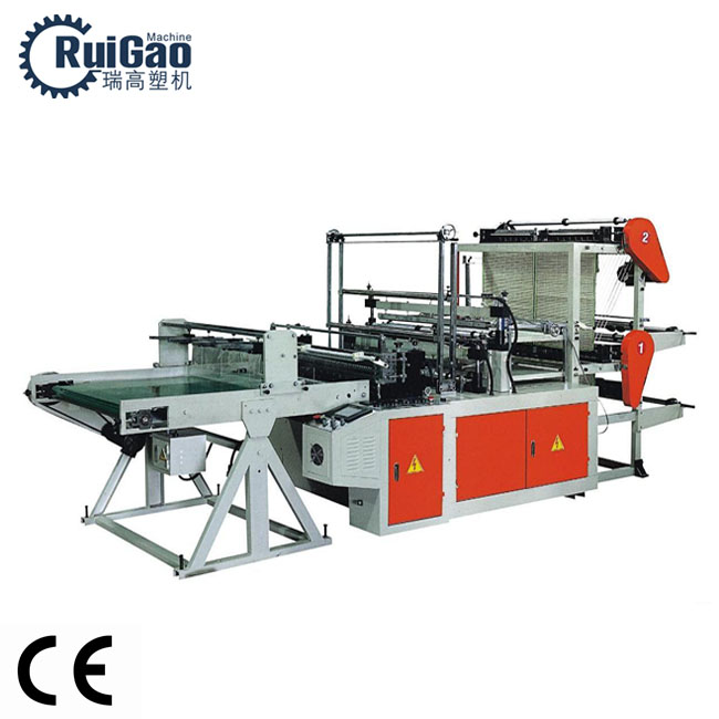 Automatic high speed biodegradable plastic bag making machine price