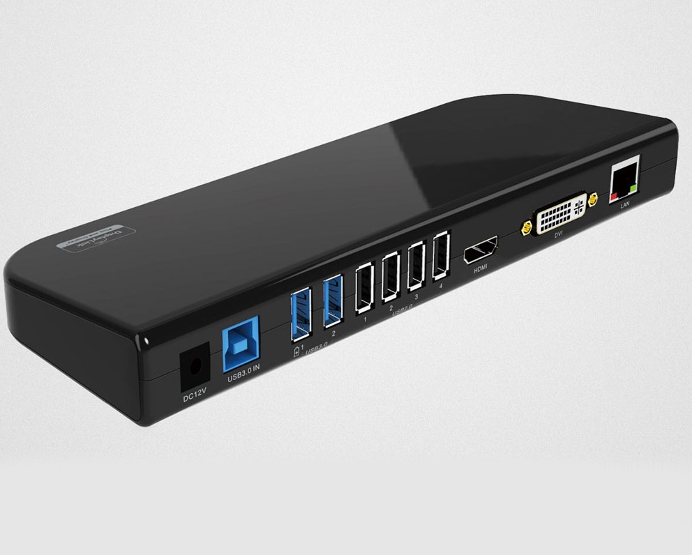 USB 3,0/2,0 порты Универсальная док-станция с двойной головкой до 1080P 2k HD док-станция для ноутбука