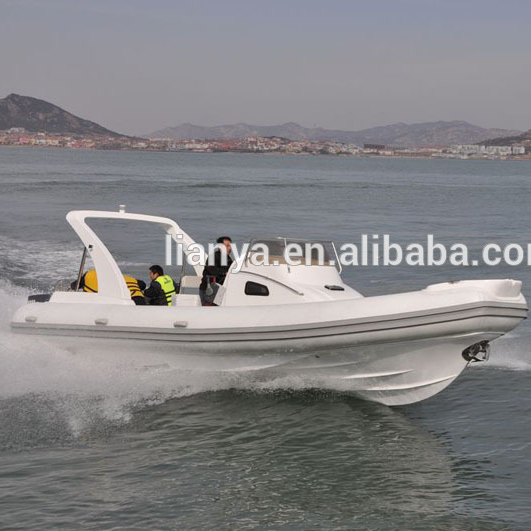 Liya 8,3 м 27ft моторная лодка каюта круизер надувная ребра лодка продажа