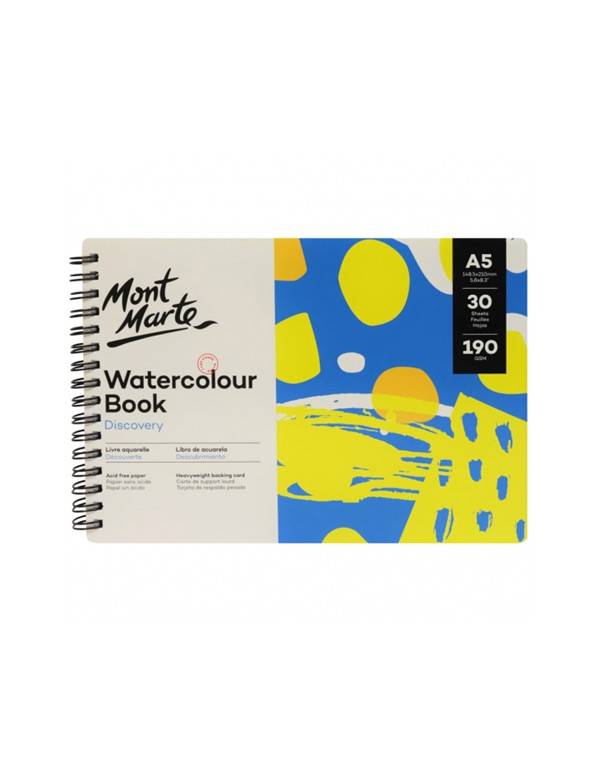 Монт марте Дискавери Акварельная книга 190gsm A5