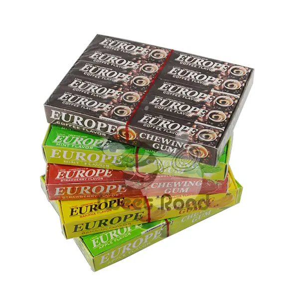 12g Europe Fruity Flavors Chewing Bubble Gum
