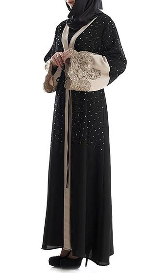 Женская мусульманская одежда Abaya, черный исламский дизайн, последний дизайн, 2019