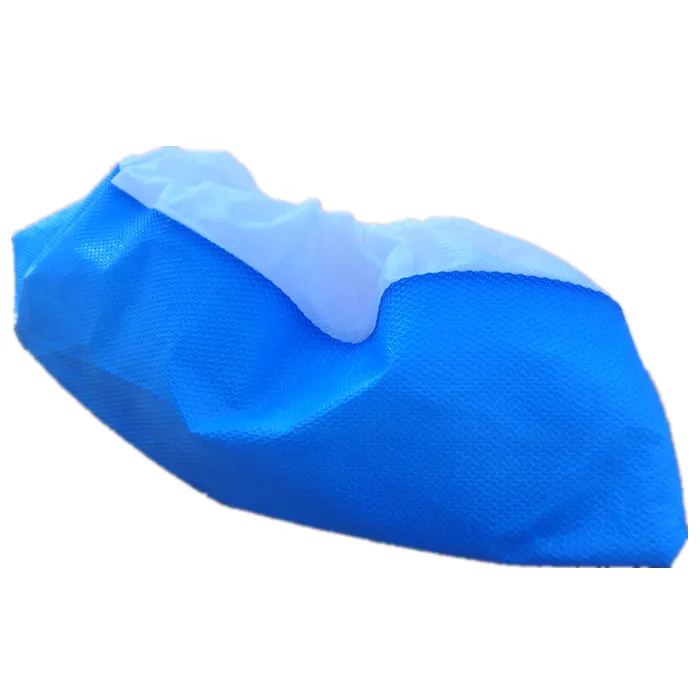 Shoe Covers Non-Sterile Disposable Plastic Shoe Cover Waterproof PP+CPE Overshoes