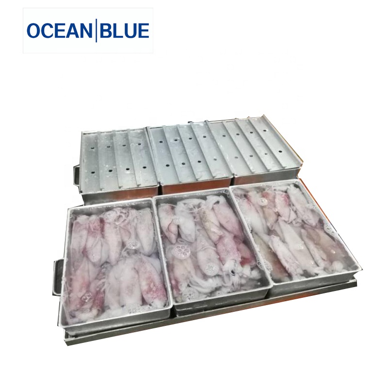 Industrial Freezing Tray Aluminum Pan Set 3 in 1 for Contact Plate Freezer