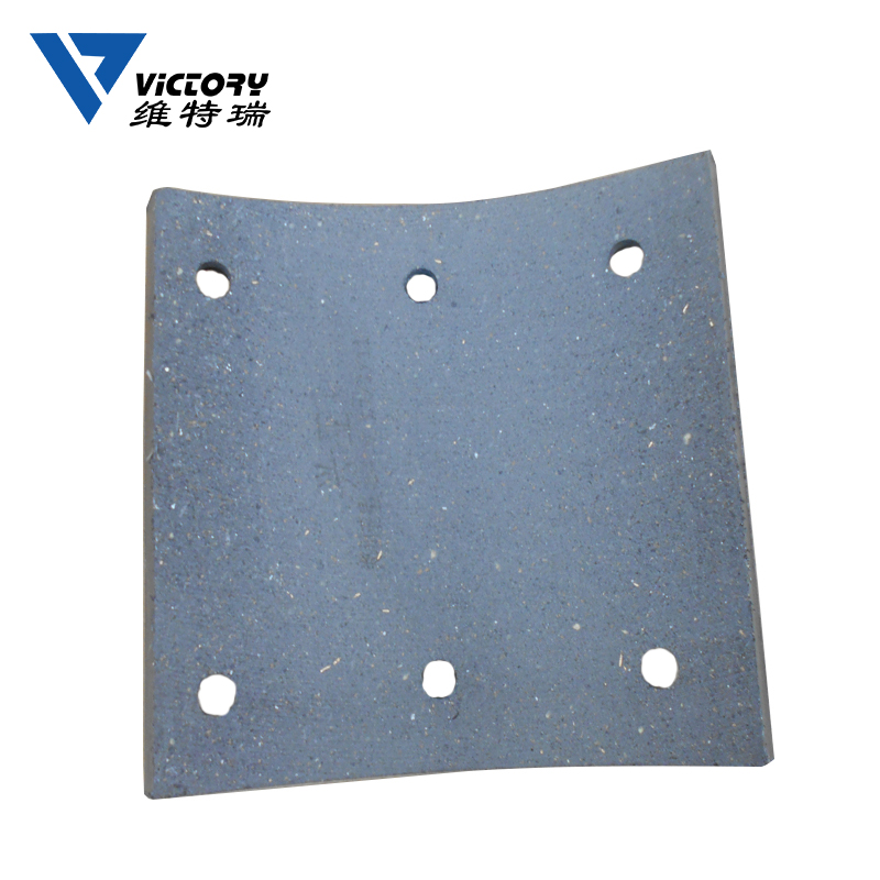 3552-00517 bus spare parts rear brake lining Yutong Higher Ankai rear brake lining