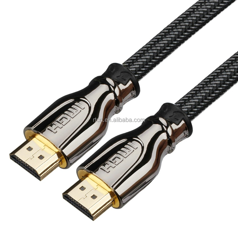 Кабель hdmi поддержка 8K 3840P /40/60HZ синий DVD PS4RuiTeng HDMI кабель 8K 48 Гбит/с Заводская поставка кабель со штыревыми соединителями на обоих концах для подключения позолоченный поддержка 3D