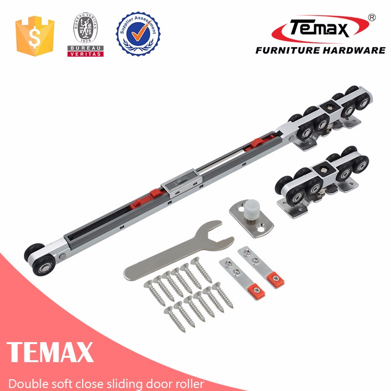 Temax M981D загрузка 80 кг мин двери шириной 600 мм раздвижные двери висит ролик