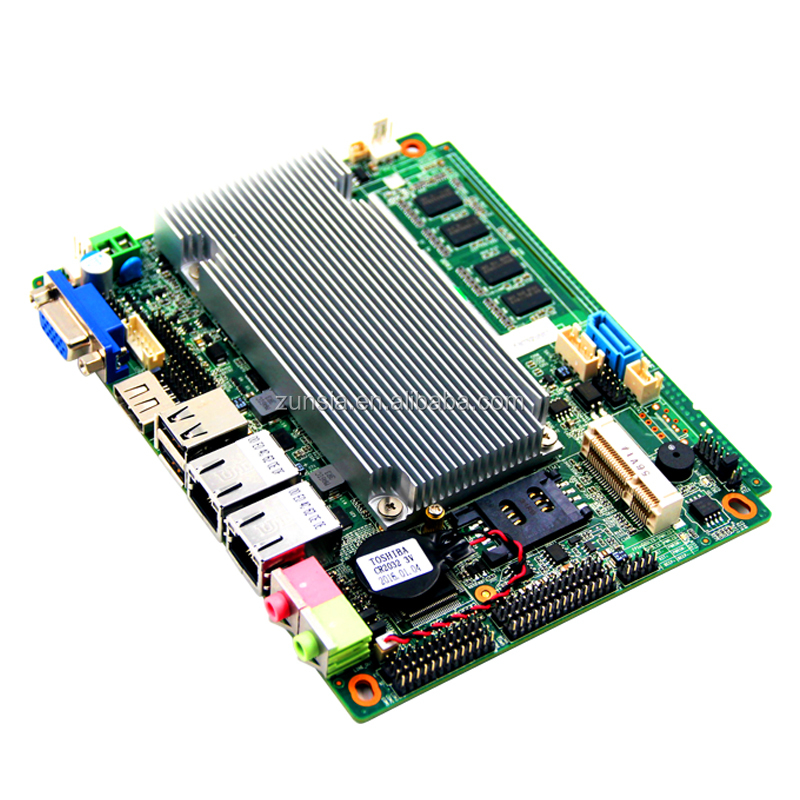 Cheap ATOM D2550 processor motherboard with 4Gb RAM for rugged laptop computer