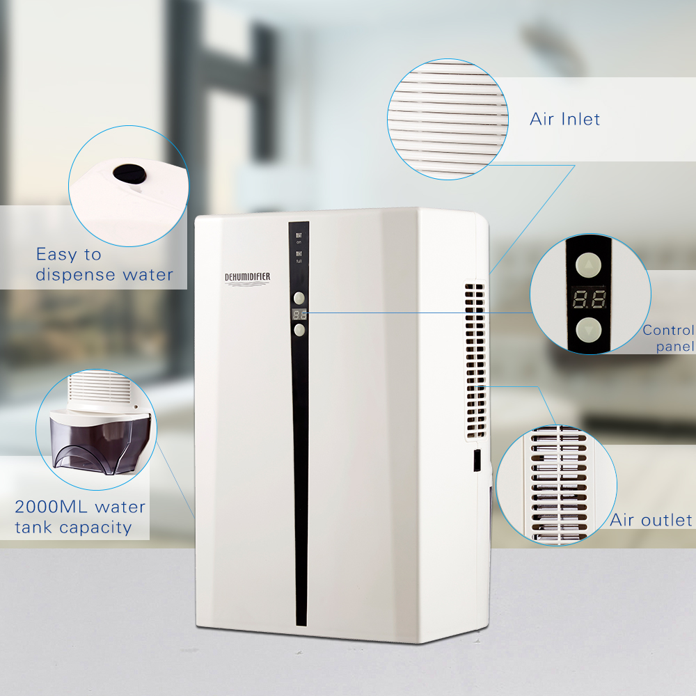 New design Home Dehumidifier Portable Electric Silence Air Home Dehumidifier