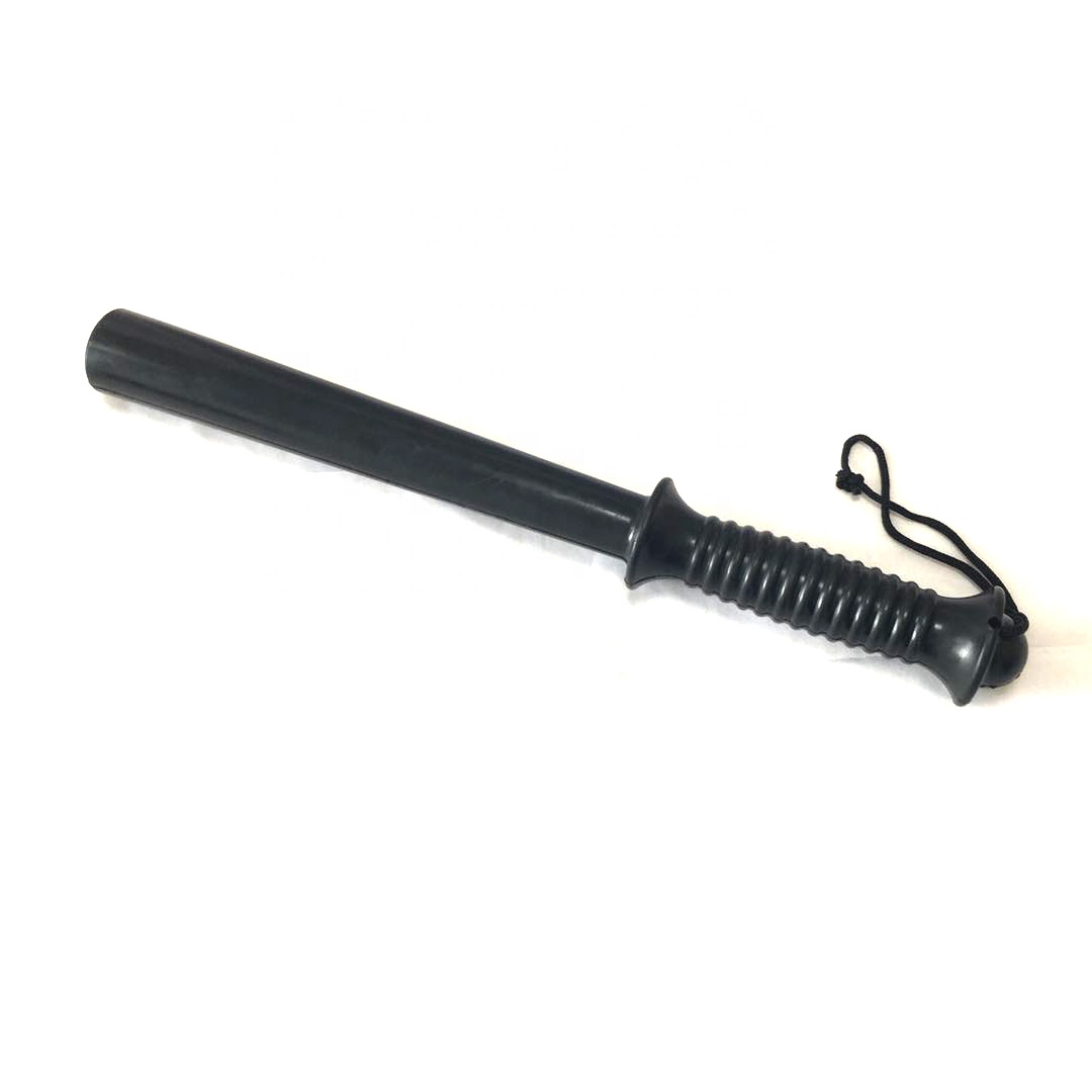 0.65kg factory supply rubber baton for police