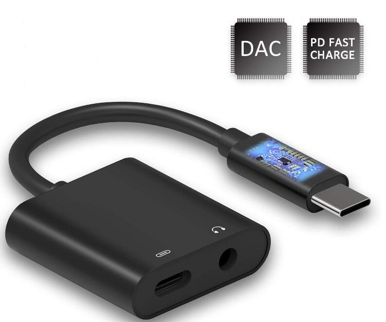 Оптовая продажа, адаптер USB C-аудио поддерживает зарядный преобразователь микрофона для наушников и динамиков