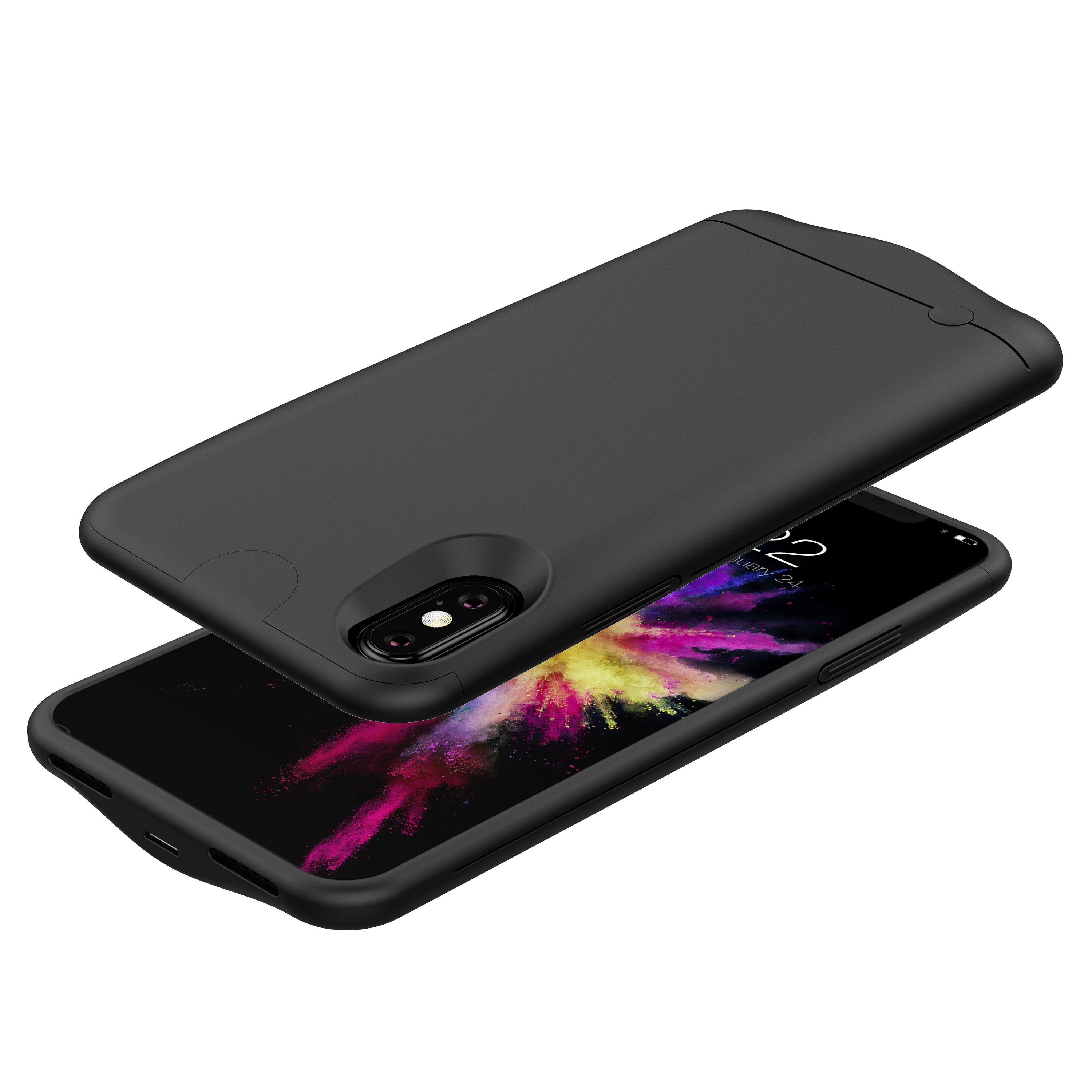 Behenda Высокое качество батареи Чехол для iphone X 5200 мАч запасные аккумуляторы для телефонов back pack iphone XS xr x 8
