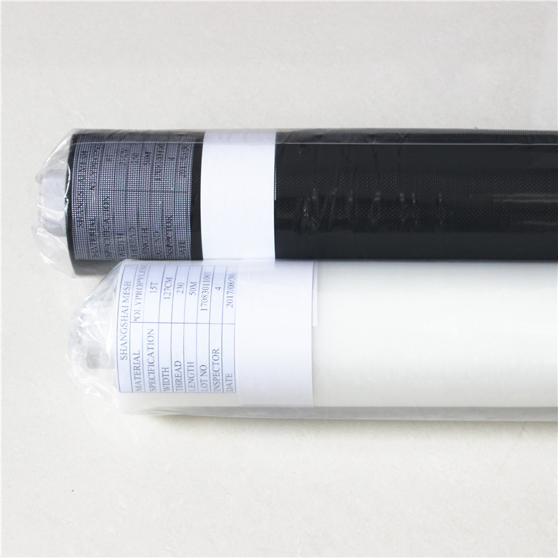 plain woven 50 100 200 300 400 500 micron polypropylene monofilament mesh