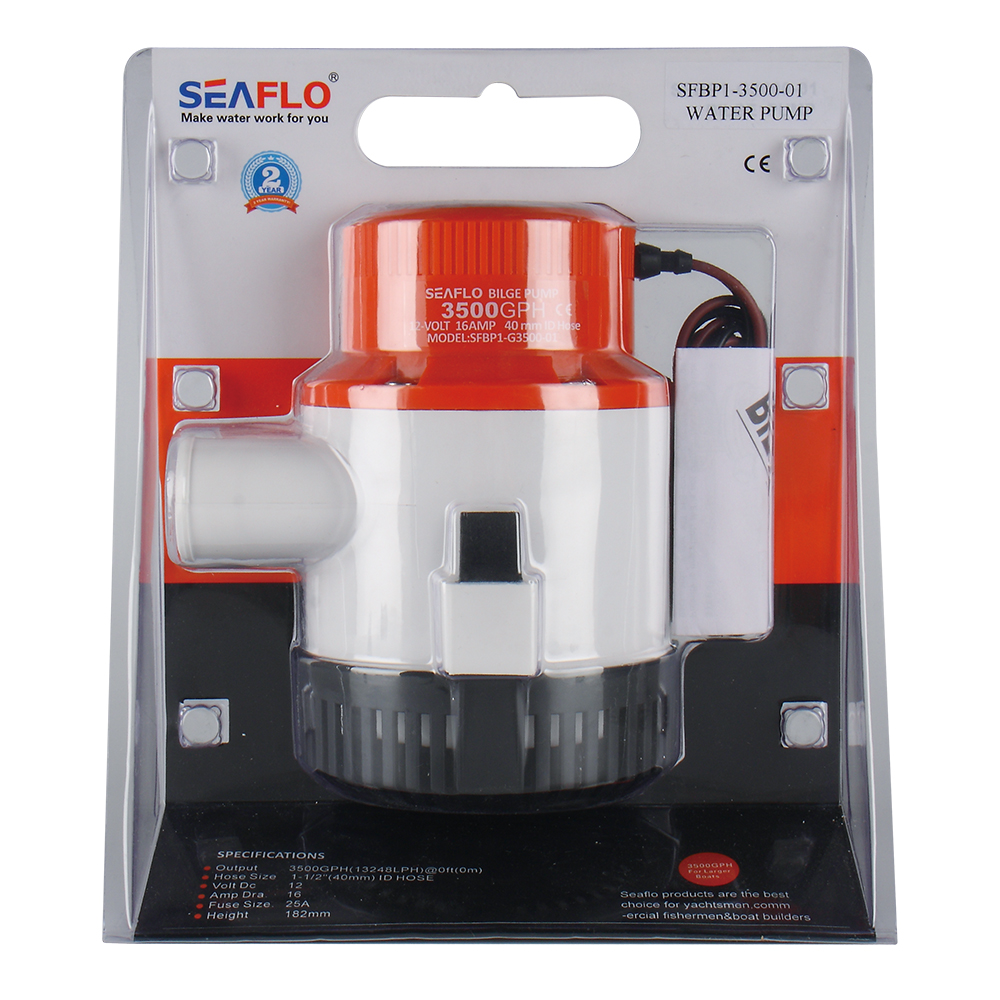 SEAFLO 3500GPH 24v погружной водяной насос