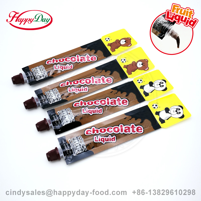 Happyday chocolate flavor toothpaste liquid candy