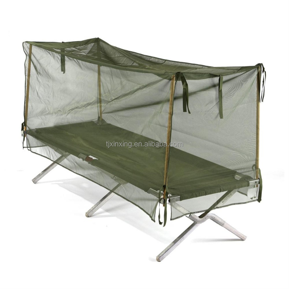 Types of military green designer bed meditation mosquito net