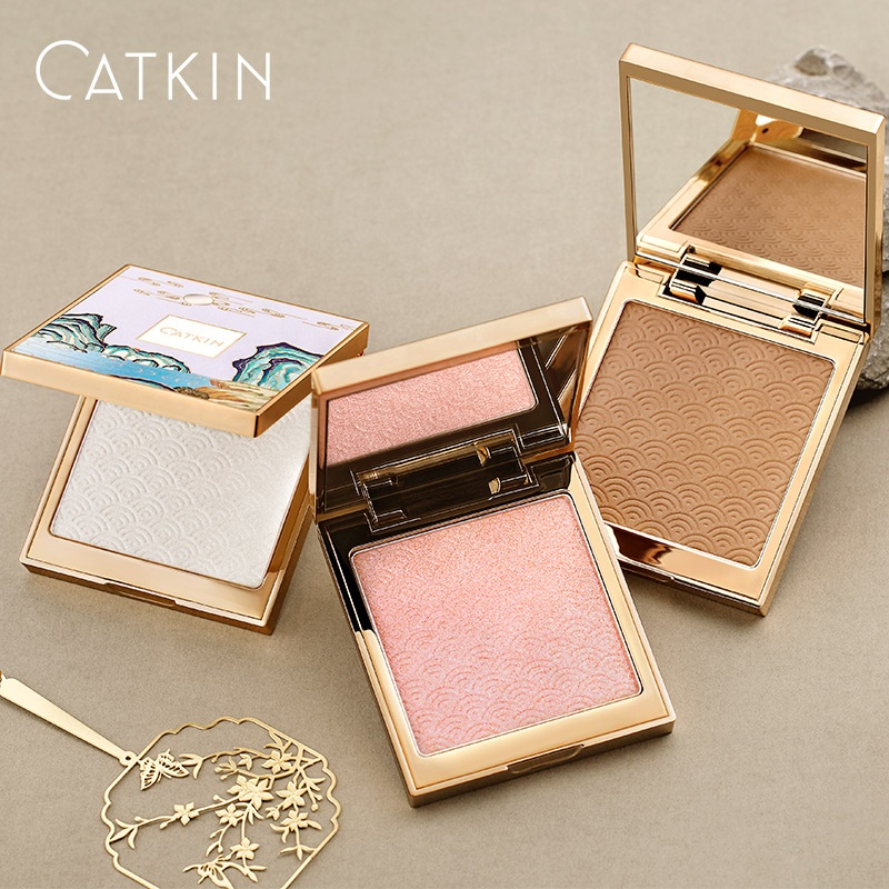 Оптовая продажа, палитра теней для макияжа CATKIN 12 г
