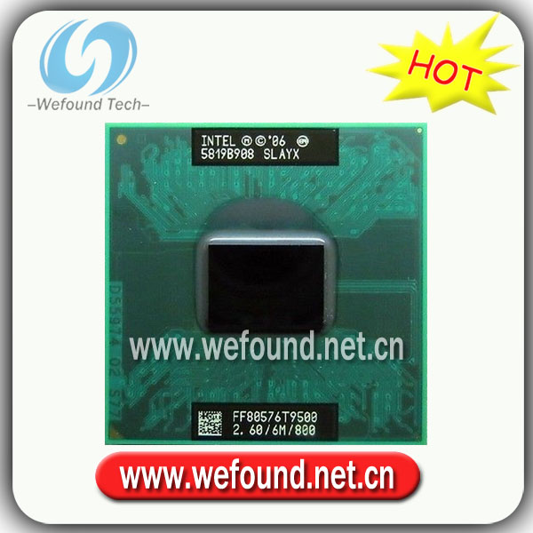 Процессор Intel Core 2 Duo T9500 SLAYX 2,5 Ghz 6M 800MHz Socket P Mobile CPU