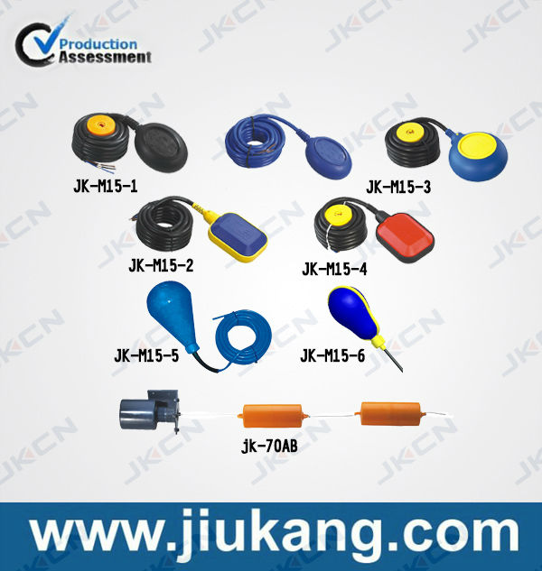 Water level float switch