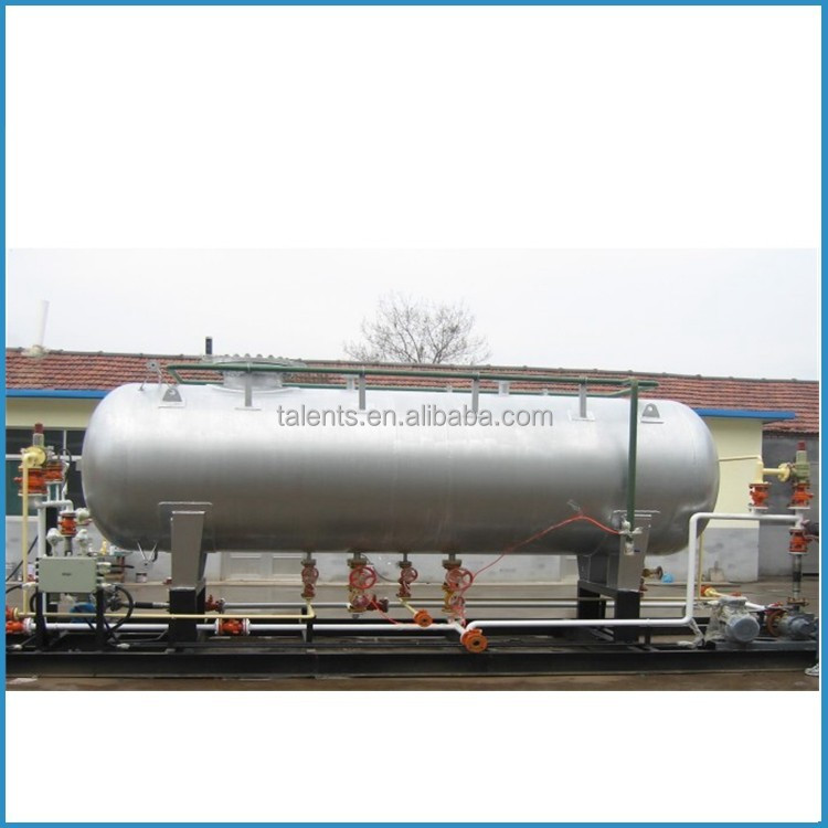 20m3 LPG skid станции, 1.77Mpa автогазозаправочной станции для сжиженного газа в танк