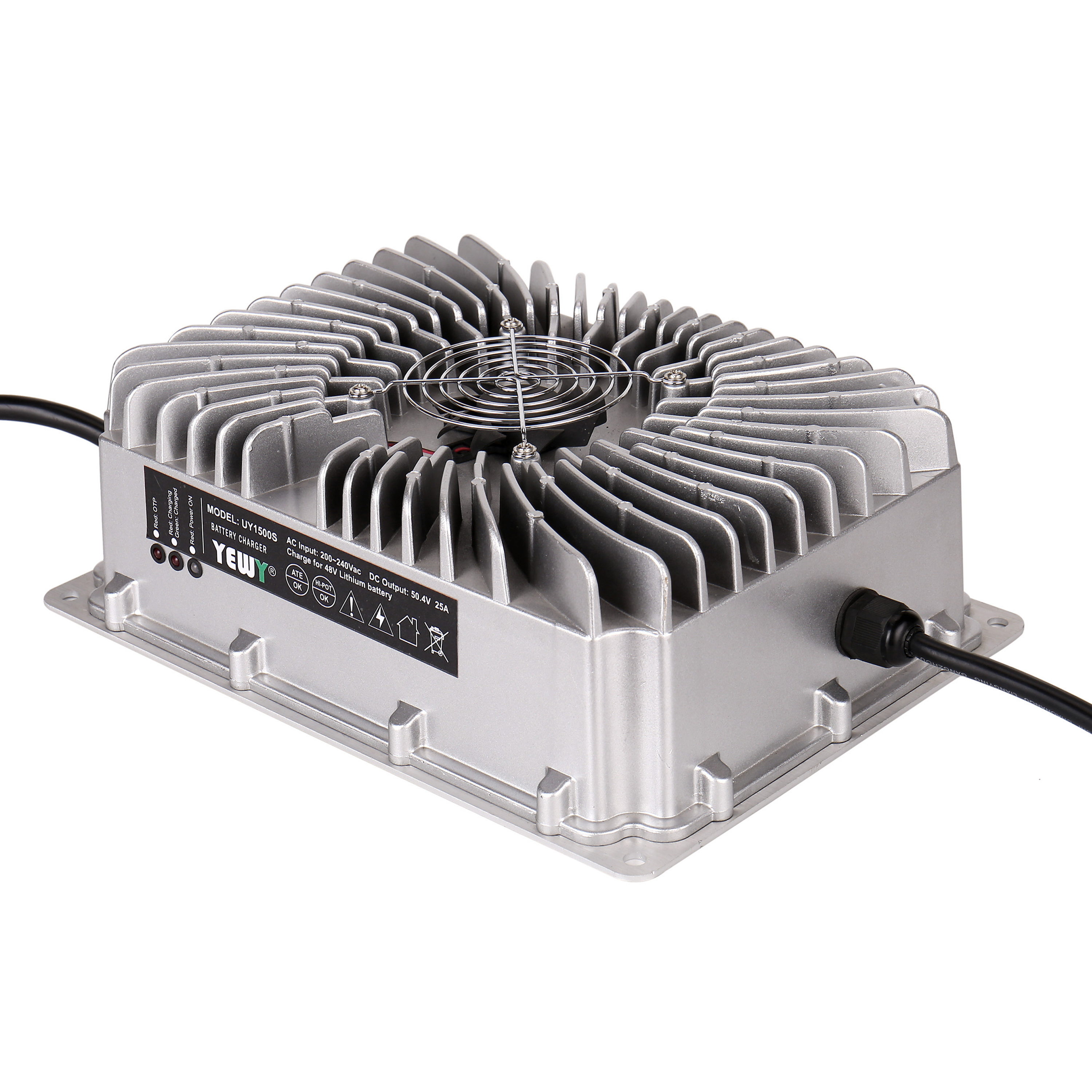 electric stacker battery charger 72V intelligent lifepo4 battery charger 12v 55a 24v 40a 48v 25a smart 36V gel battery charger