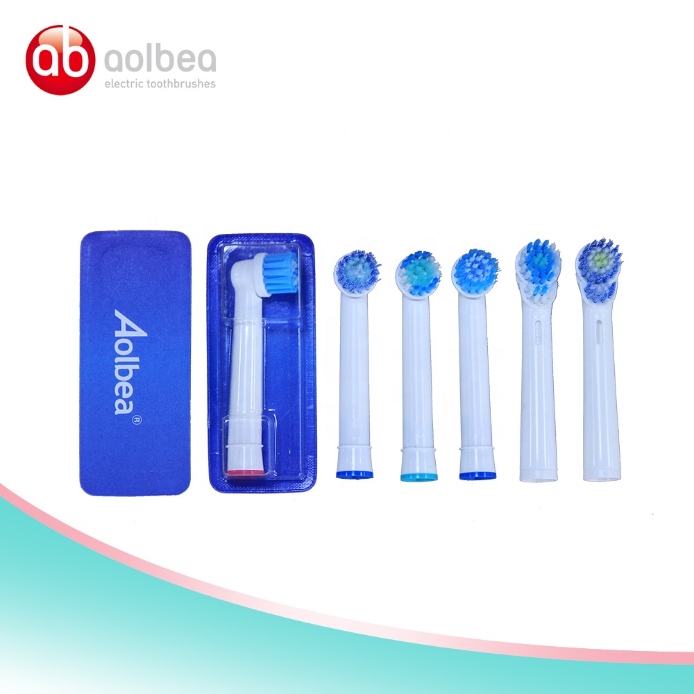 Soft brush cleaner compatible with oral electric replaceable toothbrush head