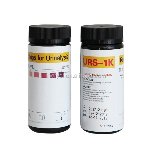 Тест-полоски для мочи Ketone Urs- 1K хорошего качества для людей, легко использовать в домашних условиях