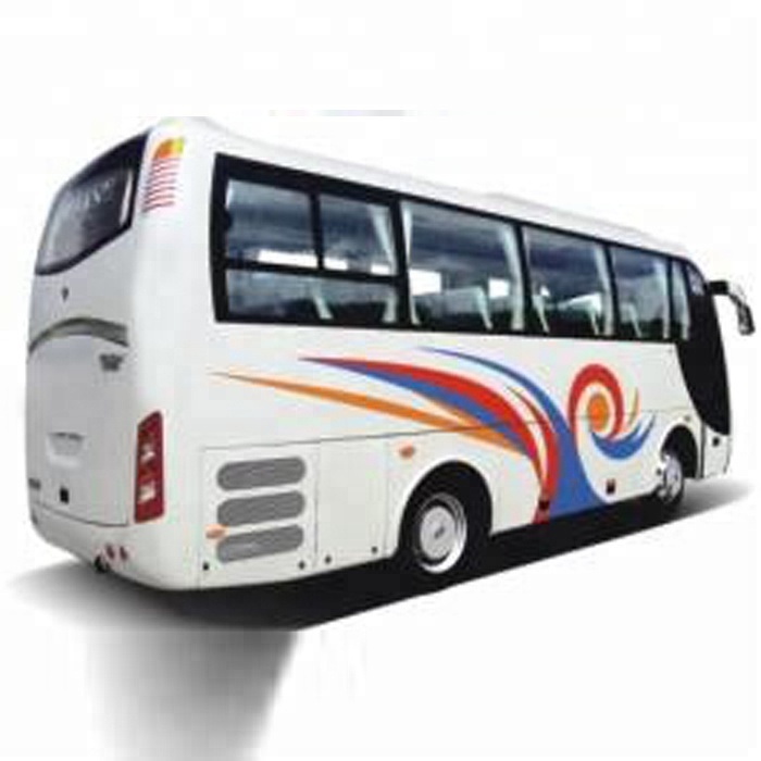 China top-rank latest technology coach bus body color