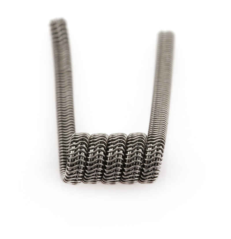 Оригинальный демон убийца Vape катушек Alien V2 Tsuka разнесенных Tri-витой рамке Clapton с сопротивлением Скоба Staggered плавленого Clapception поделки из проволоки