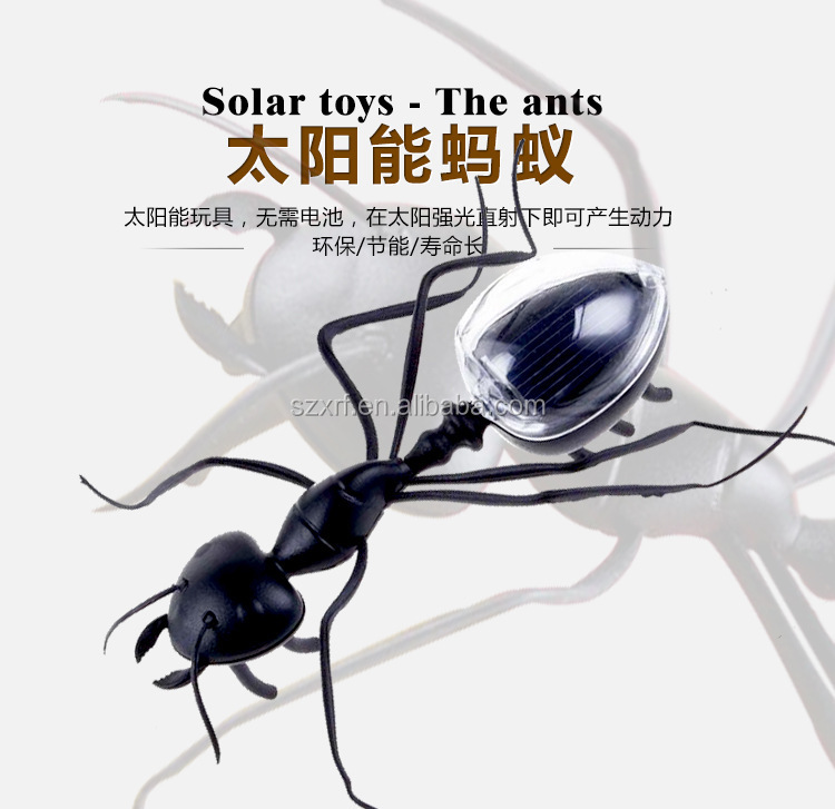 patent fashion promotional solar toy ant