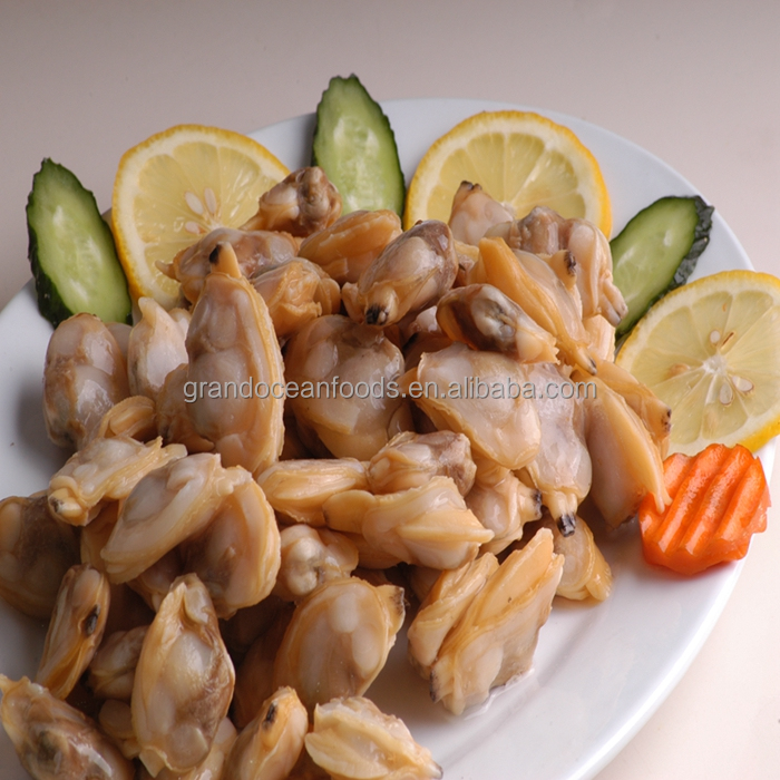 Замороженное короткое мясо моллюска