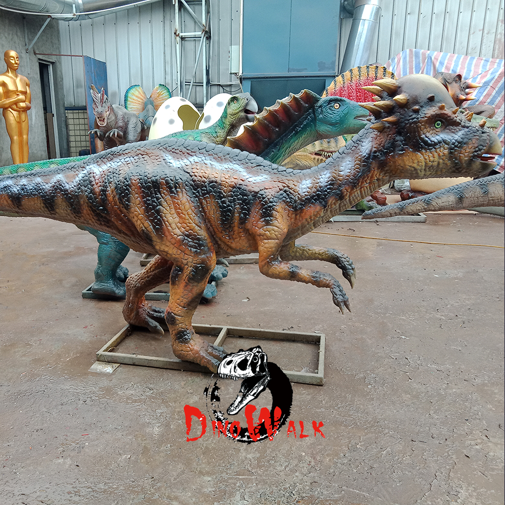 Роботизированный Pachycephalosaurus тематический парк динозавров