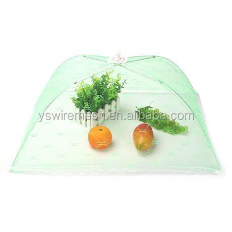 hot selling summer kitchen tool household mesh fruit food polyester cover tent