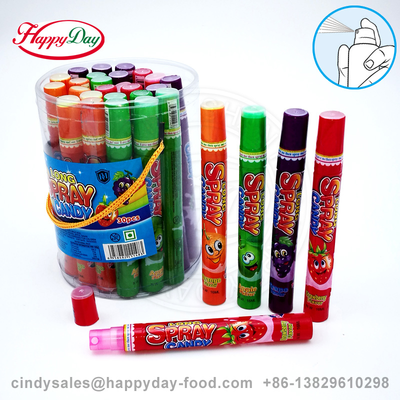 Happyday, хороший вкус, длинный спрей liqiudcandy, фруктовый аромат