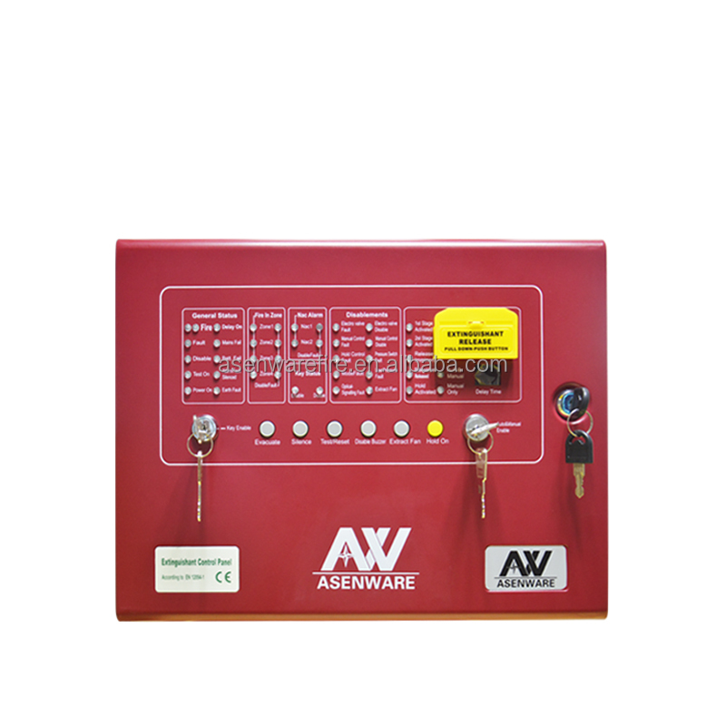 Лучшая цена! Автоматическая fm 200 asenware газ тушения пожарной сигнализации панель управления