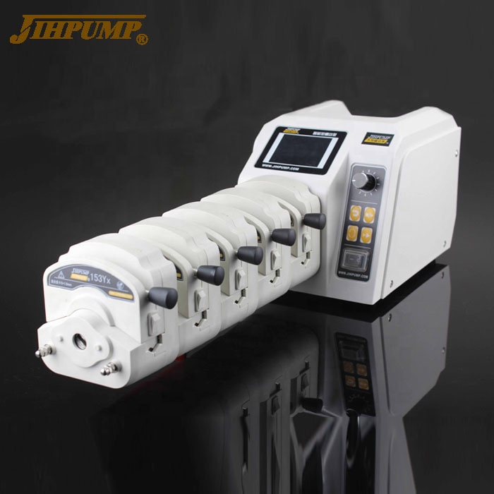 JIHPUMP маленький микро rs485 промышленный перистальтический насос с двойной головкой 2 4 8 каналов дозирующие насосы для воды и жидкости цена
