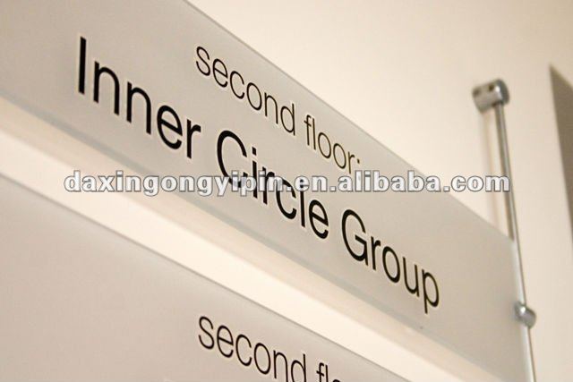 Acrylic Lobby Directory