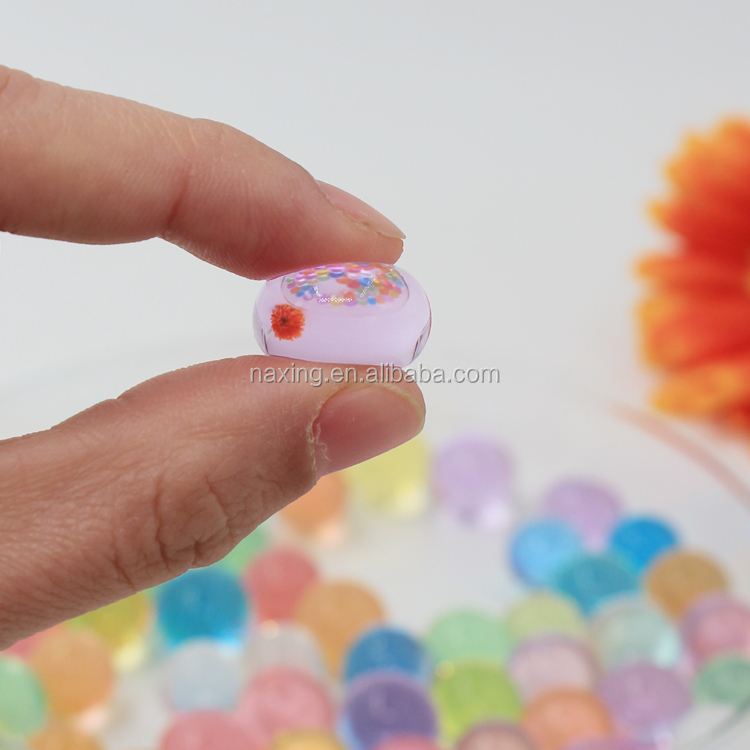Water drop sensory expanded crystal beads Magic Absorption Beads water gel ball for decoration playing