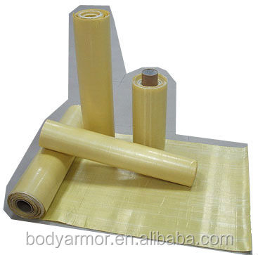 High Strength Aramid UD Bullet Proof Fabric Typical for soft armor vest or soft panel