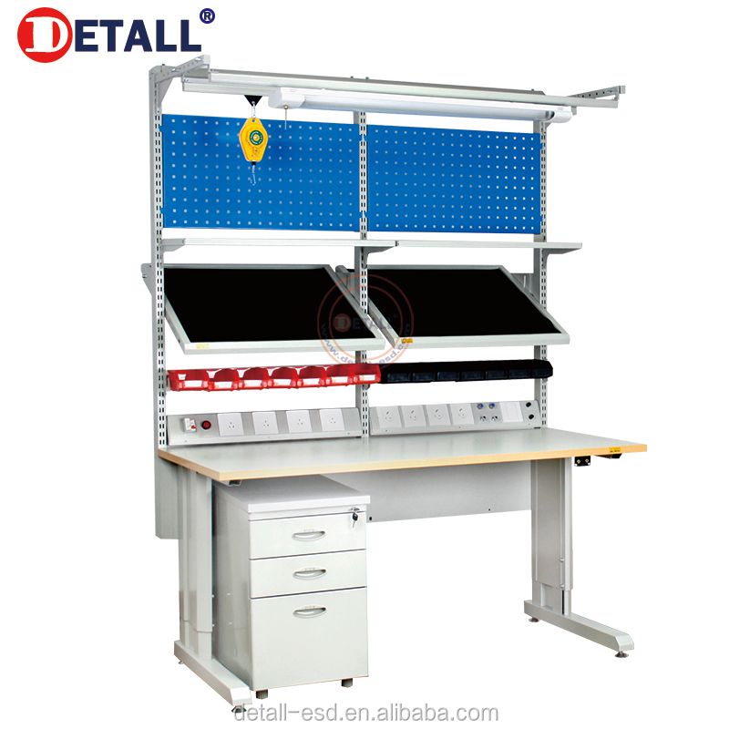 Shanghai detall DT049 антистатические LAN станции с процессором держатель, питания и провод управления канавки