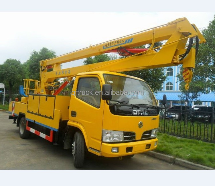 Dongfeng EQ5041T 4x2 автовышка грузовик с ковшом для продажи
