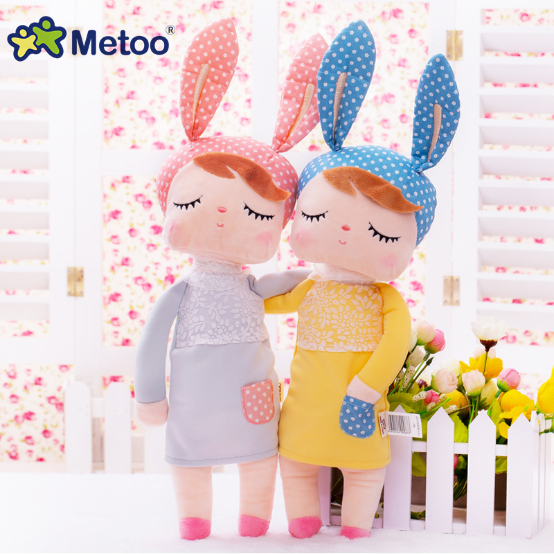 13 дюймов kawaii Плюшевые мягкие животные детские игрушки для девочек детский подарок на день рождения Ангела Кролик Metoo кукла