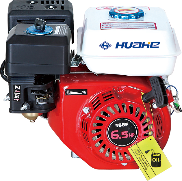 168F 6.5HP бензиновый двигатель 196cc