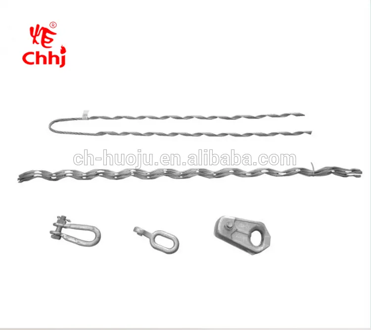 Customization Aluminum Clad/Hot Galvanized Steel Wire Preformed Tension Clamp