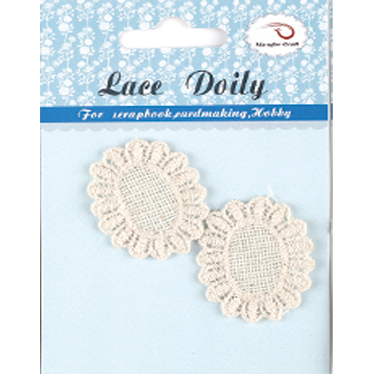 Ткань подсолнечника форма Кружева doily ткань с вышивкой doily для DIY украшения
